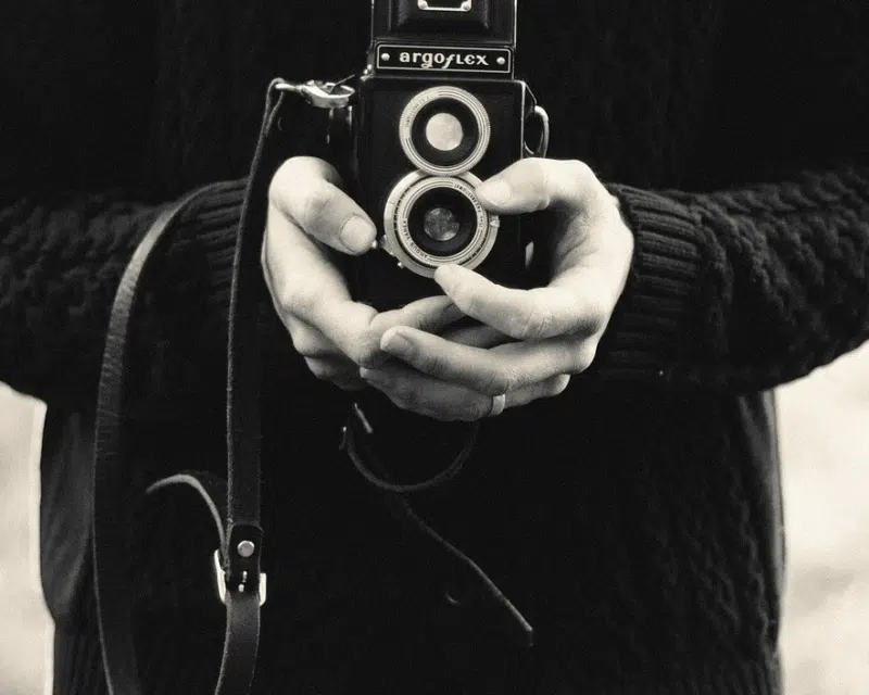 Old fashioned camera