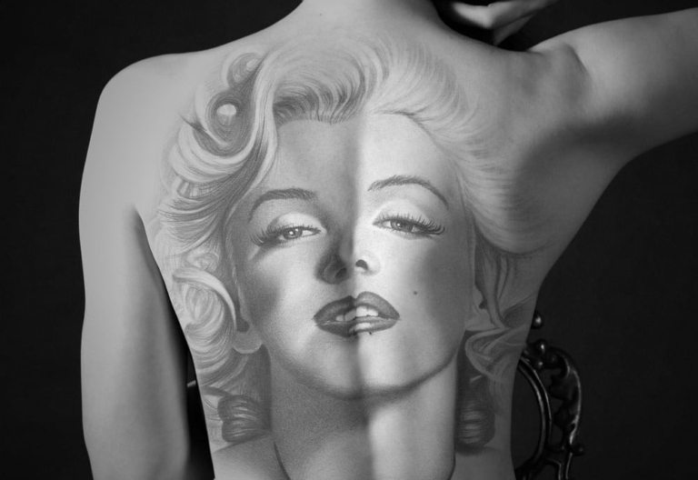 Marilyn tattoo