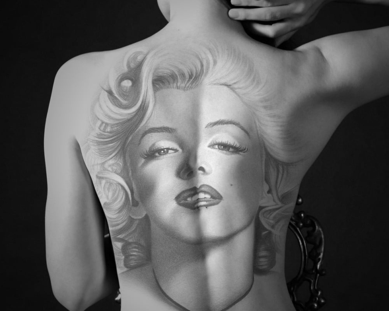 Marilyn tattoo