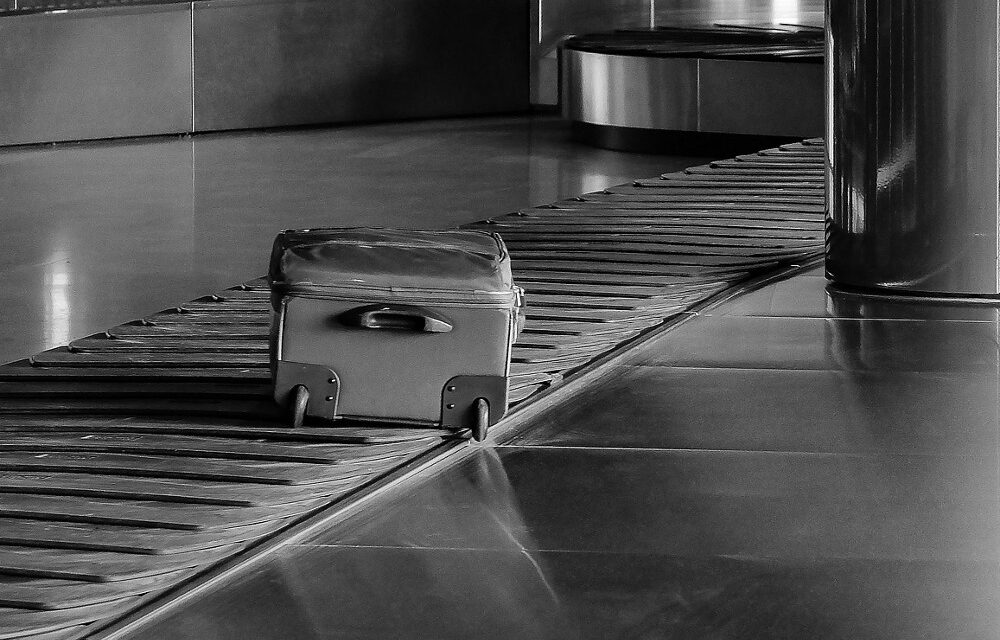 Airport suitcase