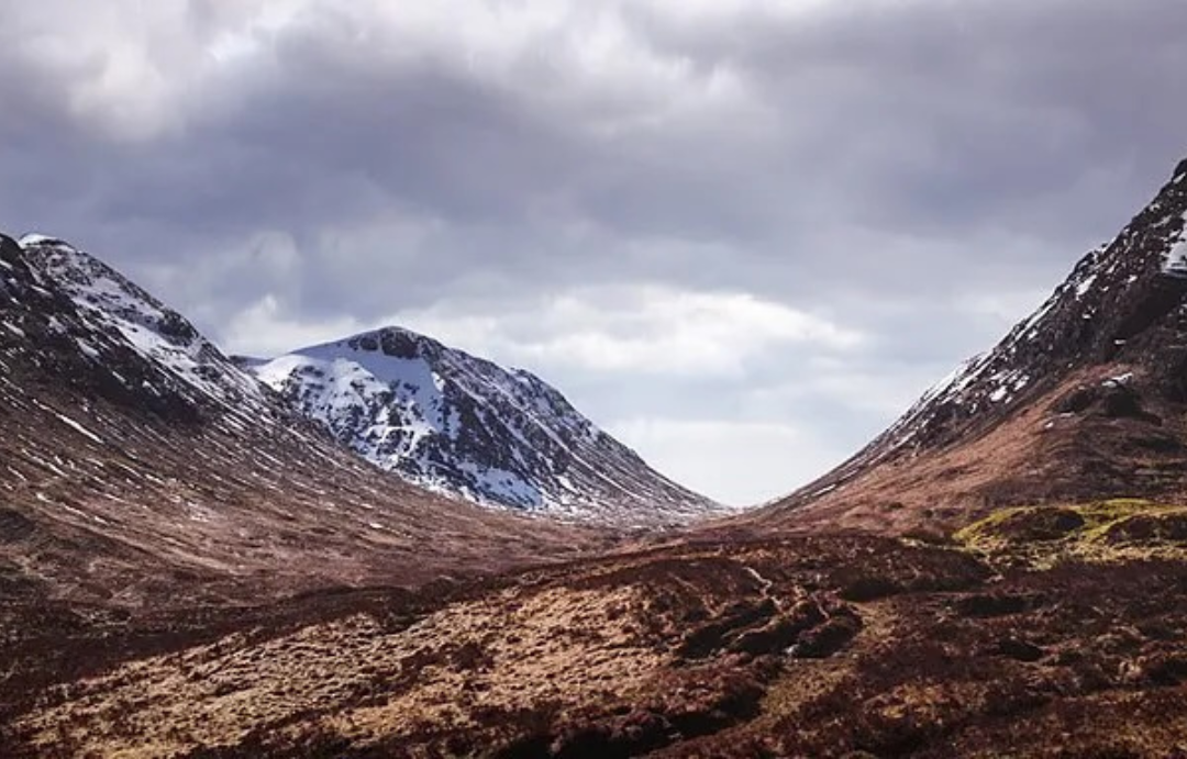 Scottish mountains. Image courtesy Wiki Commons.
