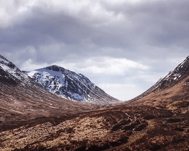 Scottish mountains. Image courtesy Wiki Commons.