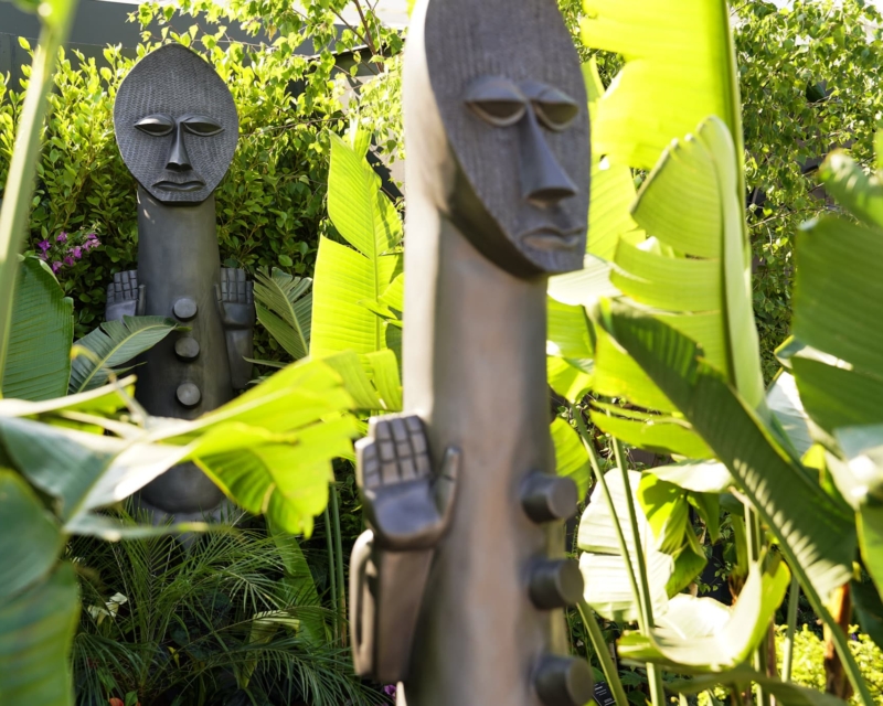 An image of the Abeba Esse garden at the Chelsea Flower Show (2024) by Zak Ové