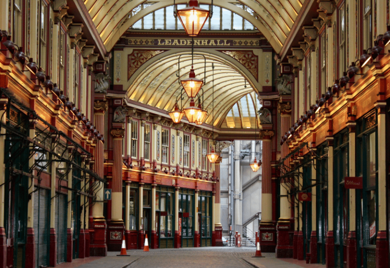 Leadenhall Market in London by Roxy Sadoughi