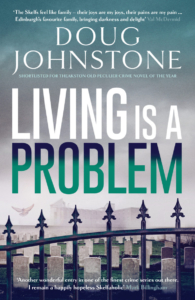 The cover of Doug Johnstone's book Living is a Problem