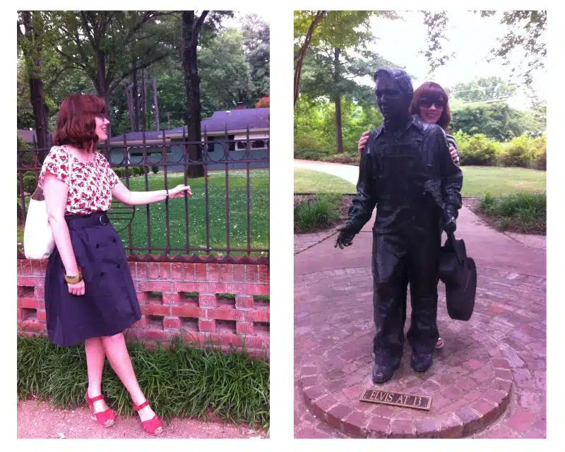 RLF Fellow Bethan Roberts on a visit to Elvis Presley's Graceland