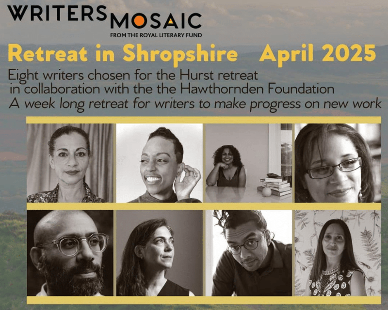 WritersMosaic April 2025 writer's retreat