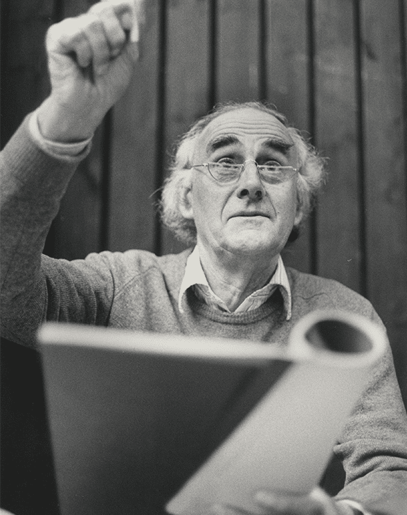 NF Simpson by Alastair Muir National Theatre Archive