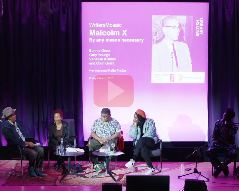 WritersMosaic Malcom X 2025 event