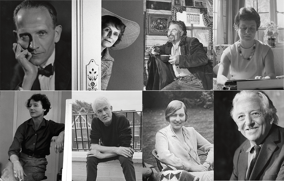 A selection of writers who have left all or a portion of their estates to the RLF