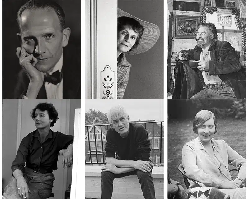 A selection of writers who have left all or a portion of their estates to the RLF