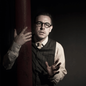 Mark Farrelly as Patrick Hamilton in The Silence of Snow
