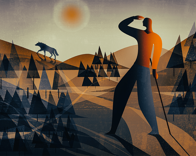 Exploring the Outsider by Adam Weymouth Illustration by Paul Wearing