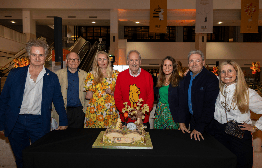 Gyles Brandreth at the Winnie-the-Pooh 100 event. © Fernando Manoso.