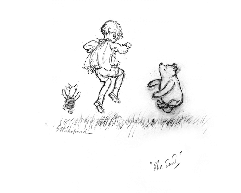 Line Illustration 10 © E. H. Shepard LLP / The Estate of E. H. Shepard