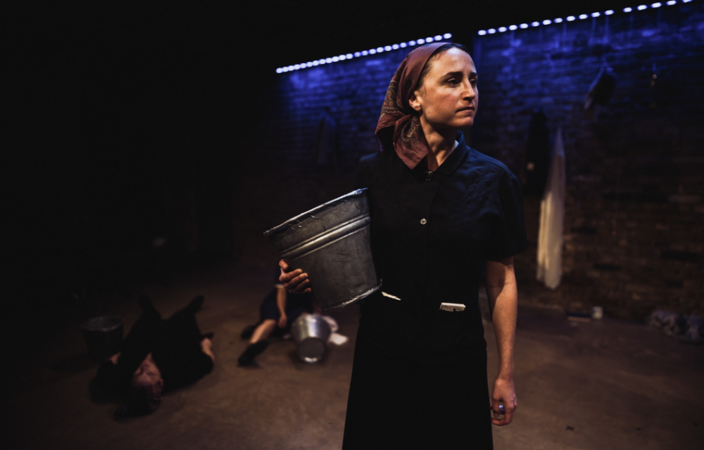 Mai Weisz as Hannah in The Banality of Evil: Hannah Arendt, France 1940, October 2026. © Alex Brenner.